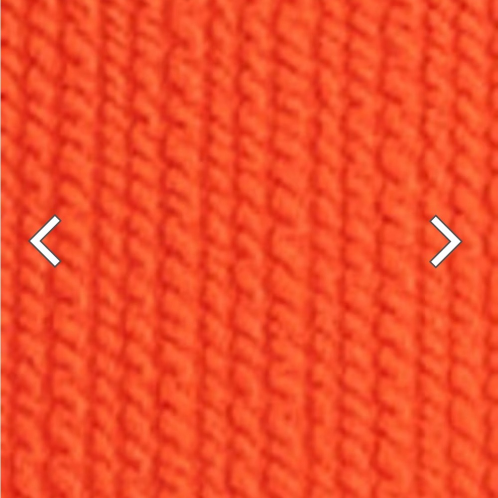 Textured Scoop One-Piece Swimsuit in Vibrant Orange - Picture 7 of 7